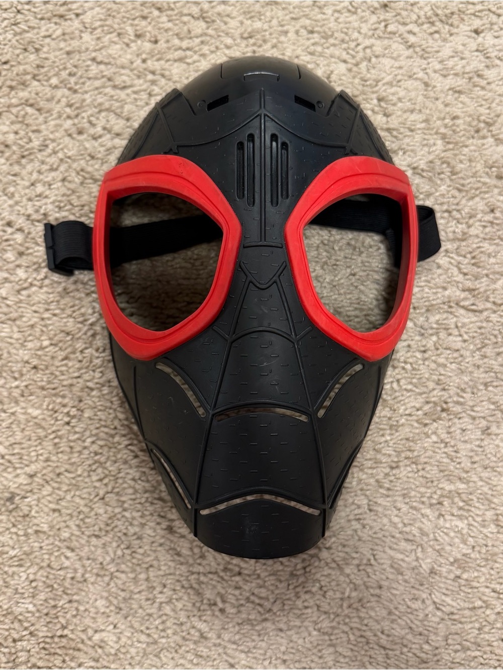 Marvel Miles Morales Mask Spider-Man Across The Universe Black Red with Sounds